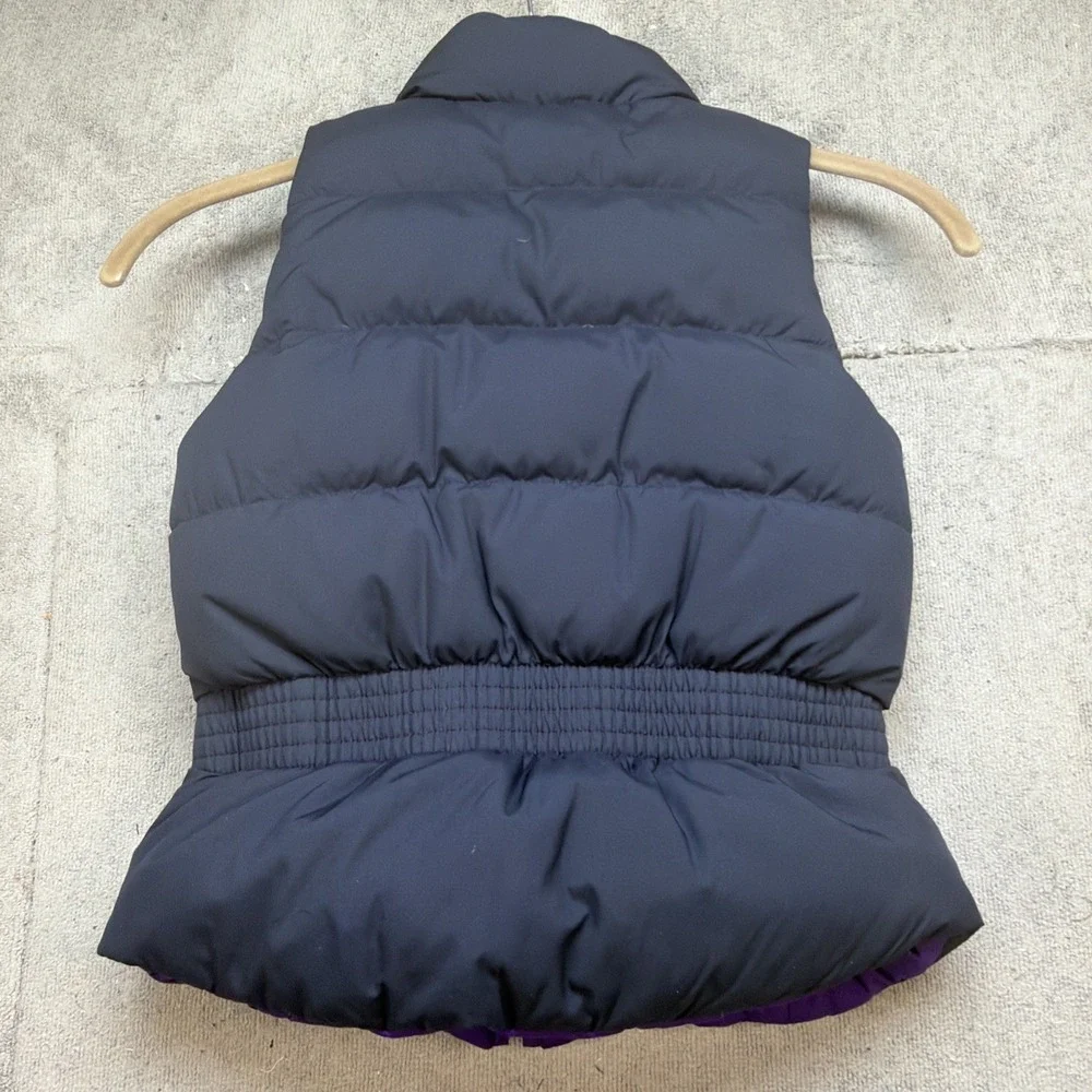 Ralph Lauren Kids Reversible Puffer Vest Down Filled‎ Preppy Winter Size 6